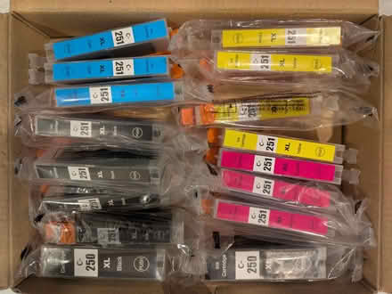 Photo of free Canon ink jet printer cartridges (Hazeldean/Castlefrank area) #1