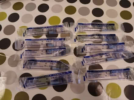 Photo of free 10 x Disposable syringes (Stoke Hill CV2) #1