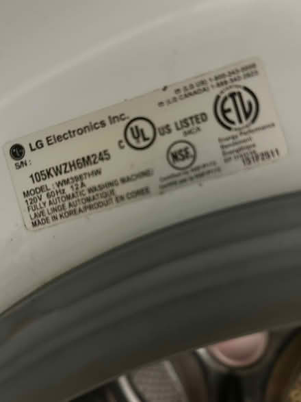 Photo of free LG washer Dryer Combo (Harlem) #3
