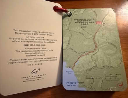 Photo of free Hooked on Hiking Cards (Cupertino - DeAnza and 280) #2