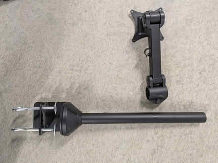 Photo of free monitor stand, desk clamp-on (southeast denver) #1
