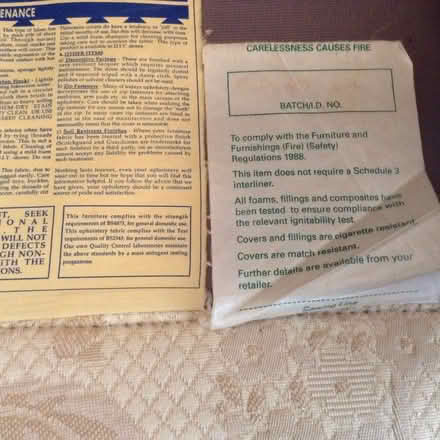 Photo of free Reclining armchair (Beckford GL20) #3