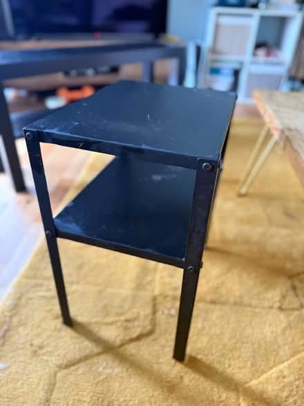 Photo of free Metal bedside table (Kennington SW9) #2