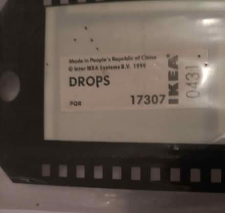 Photo of free IKEA DROPS strip photo frame (21 small windows) (Woodley RG5) #2