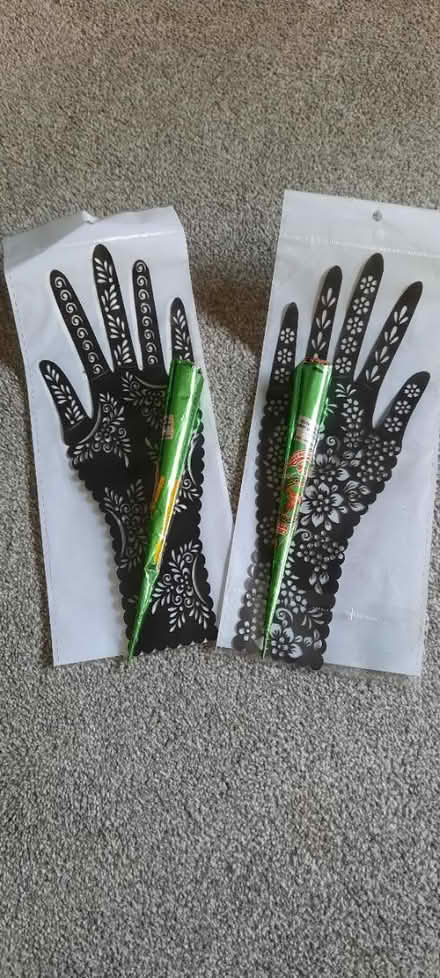 Photo of free Henna stencil and ink (Hereford, Belmont) #3