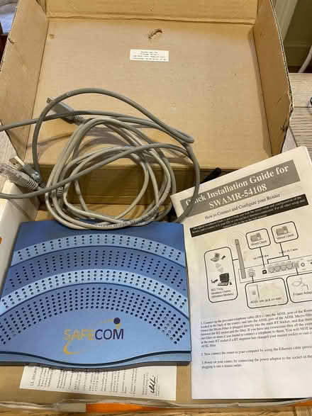 Photo of free Old tech router (Dean EH4) #1