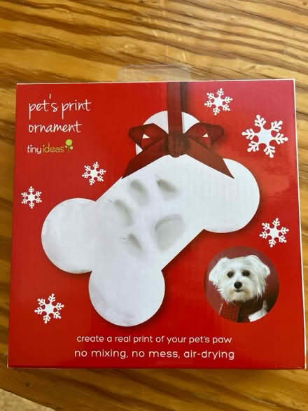 Photo of free Pet print ornament kit (Somerville, Spring Hill) #1