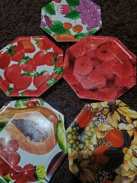Photo of free Plastic fruit plates (Upper Norwood SE19) #1