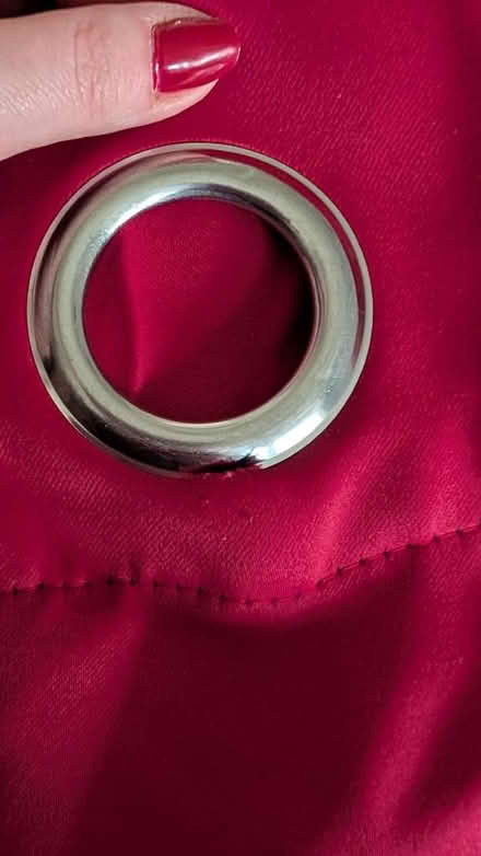 Photo of free Red blackout curtains (Pelsall WS3) #2