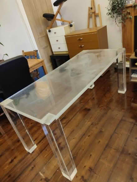 Photo of free Acrylic Dining Table and Chairs (Govanhill/Crosshill G42) #2
