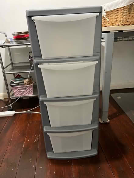 Photo of free Set of plastic drawers (Bermondsey SE16) #1