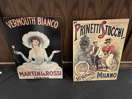 Photo of free Vintage posters - wood (King st and Payne street) #1