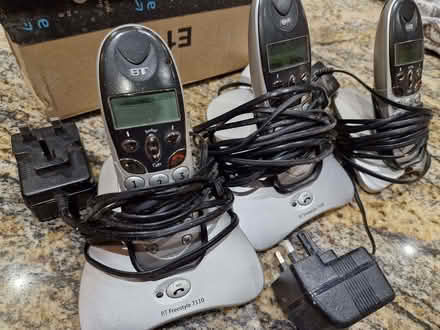 Photo of free BT Freestyle 7110 cordless phones x 3 (Heswall CH60) #3