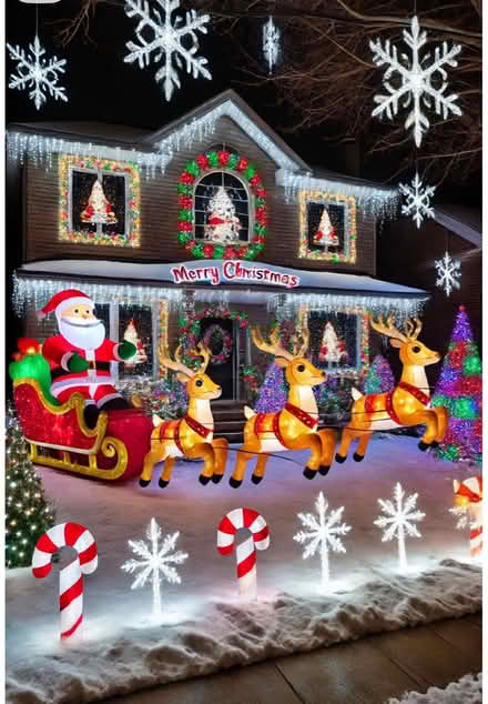 Photo of Outdoor Christmas light / decor (Dover) #1