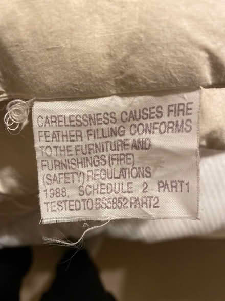 Photo of free Feather Filled Cushions x 6 (West End EH3) #2