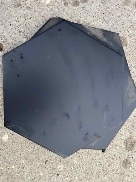 Photo of free 5 black big tiles (Hawthorne) #1