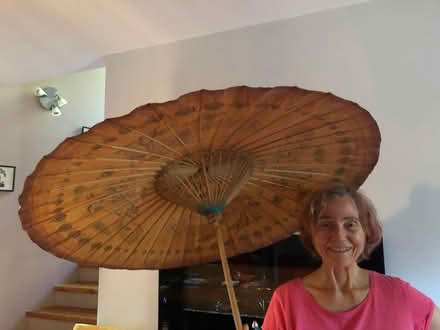 Photo of free two Chinese wood & paper sun shades (Carlington/Civic Hospital) #1