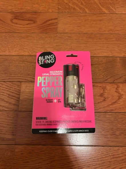 Photo of free Pepper spray (east Petaluma) #1