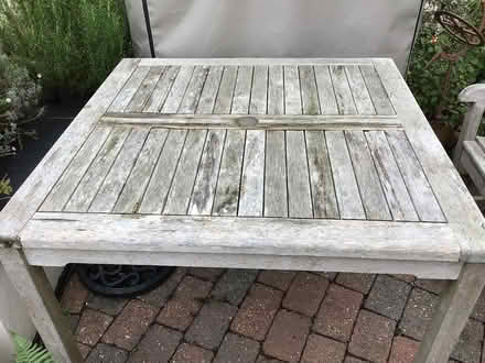 Photo of free Garden Table (Christchurch Town Centre) #1