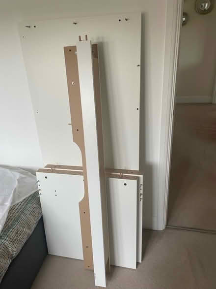 Photo of free Ikea white desk (Chineham Basingstoke RG24) #3