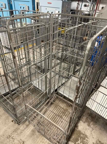 Photo of free 3 & 1/2 sided warehouse roll cages (SW19 South Wimbledon) #3