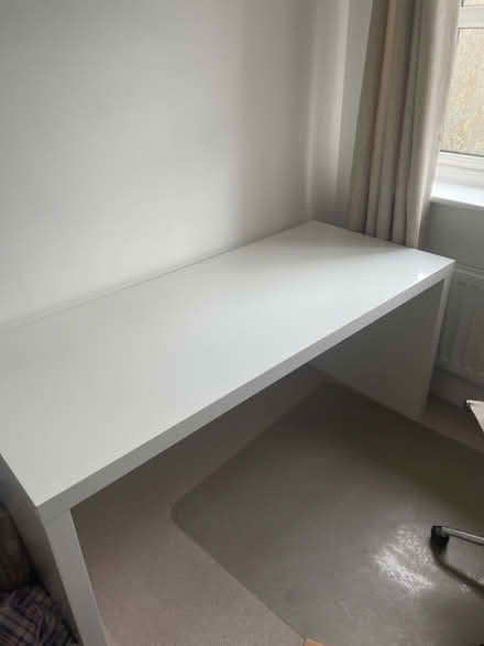 Photo of free Ikea white desk (Chineham Basingstoke RG24) #2