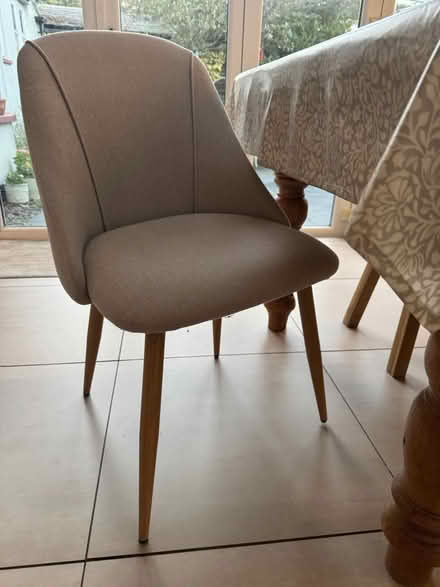 Photo of free Grey dinning chair (Roath Lake CF23) #3