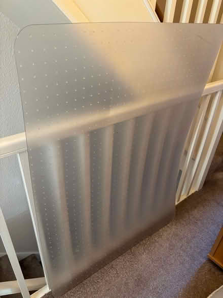 Photo of free Under office chair plastic mat (Old Town BH15) #1