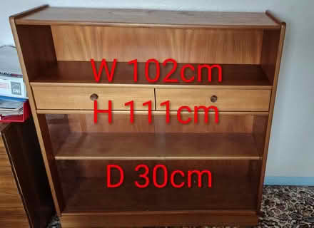 Photo of free Bookcase or display case (Church End LU6) #1