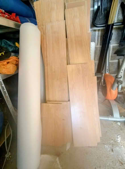 Photo of free Laminate flooring (Woodhouse Eaves LE12) #1