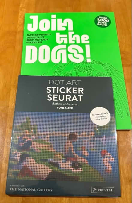 Photo of free Sticker & dot-to-dot books (RH15) #1