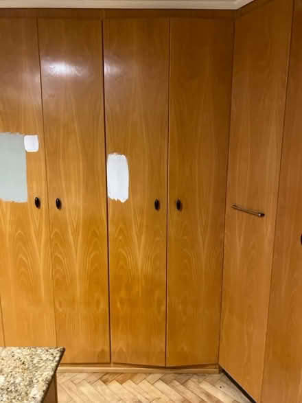 Photo of free Hardwood kitchen unit doors (Forest Row RH18) #1