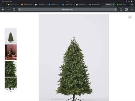 Photo of free John Lewis artificial Xmas tree (Lyneham, Wilts) #2