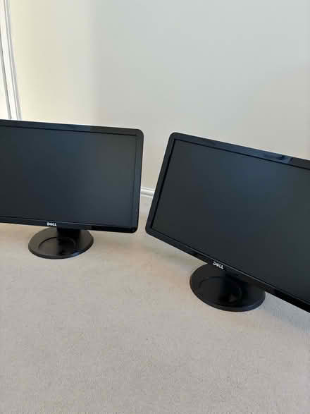 Photo of free Two Dell 23” Monitors (Tadmarton OX15) #1