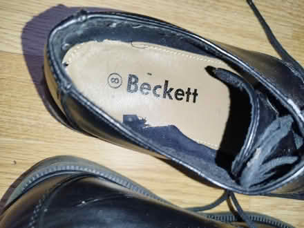 Photo of free Beckett Size 8 Leather Shoes (Charlton SE7) #4