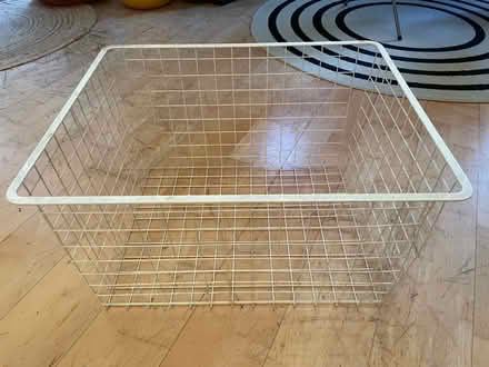 Photo of free Metal storage basket (E8 St Marks Rise area) #1