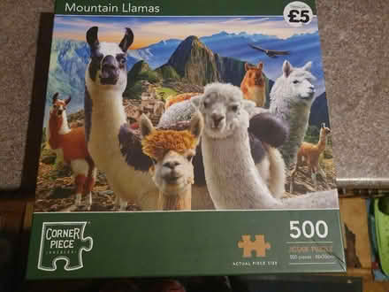 Photo of free Mountain Llamas jigsaw puzzle (Beckton E6) #1
