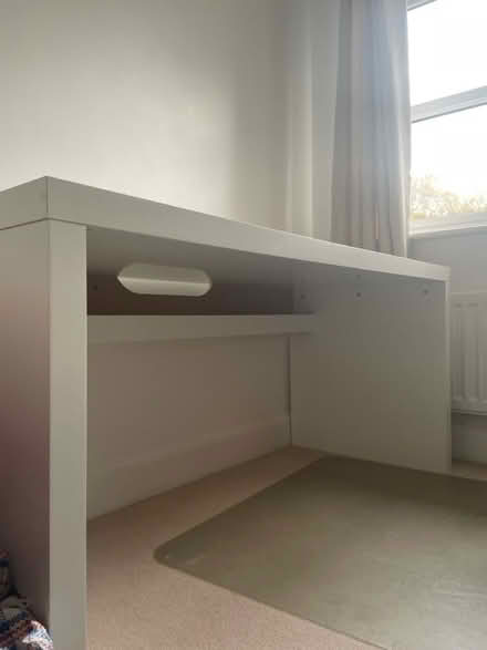 Photo of free Ikea white desk (Chineham Basingstoke RG24) #1