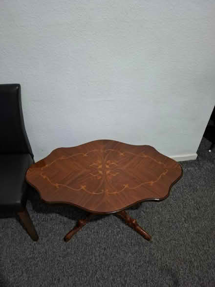 Photo of free Centre table plus 2 dining chairs (Bolton) #3