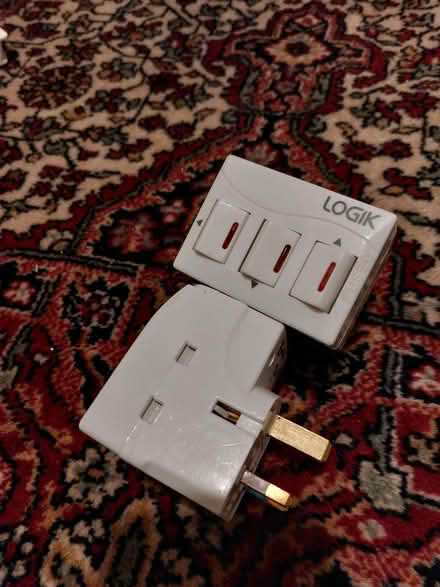 Photo of free Switches on 3 way plug adaptor (Humphrey's End GL6) #2