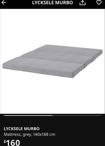 Photo of free IKEA lycksele 2-seat sofa bed FRAME ONLY (Motspur Park SW20) #3