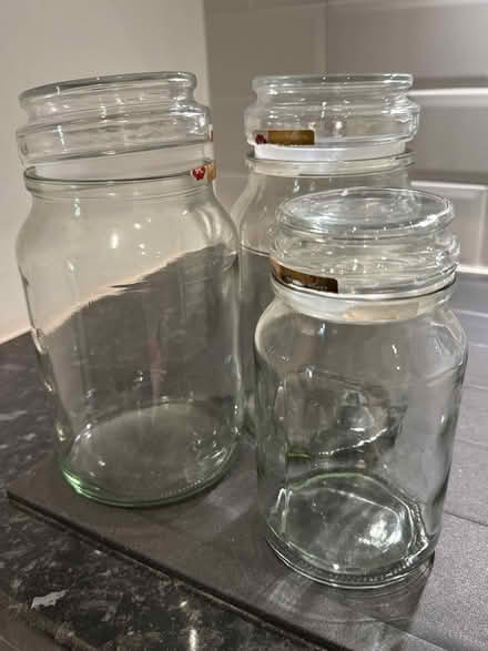 Photo of free 3 sealable jars (Frodsham) #1