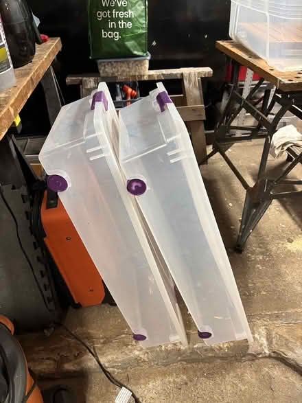 Photo of free Under bed storage units (1 Blaisdell Terrace) #1