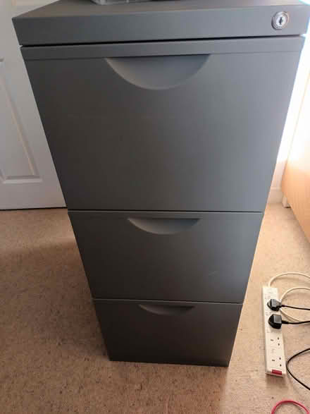 Photo of free Grey lockable ikea filing cabinet (Bishopston BS7) #2