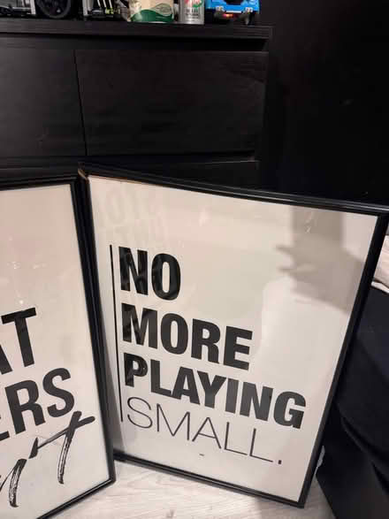 Photo of free picture frame with positive words (BR5) #4