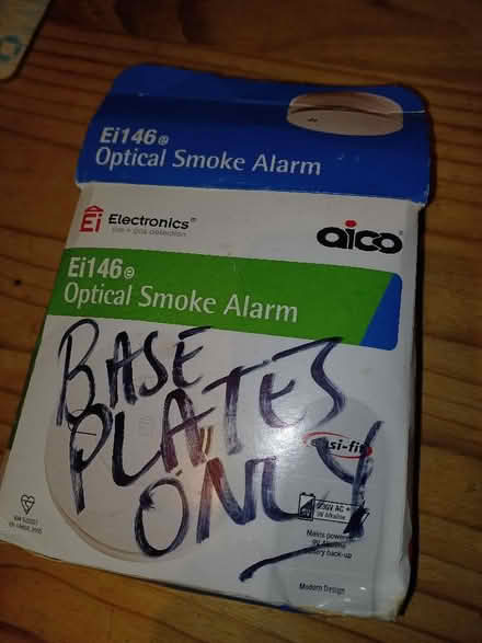 Photo of free Smoke detector baseplate x 3 (St George BS5) #3