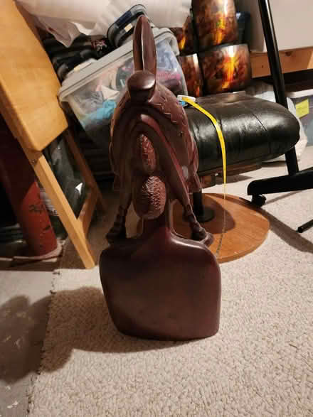 Photo of free Solid wood, carved African bust (southeast Fort Collins) #1