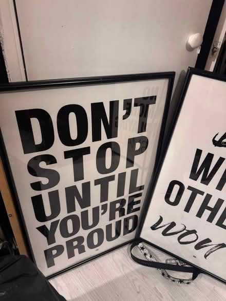 Photo of free picture frame with positive words (BR5) #2