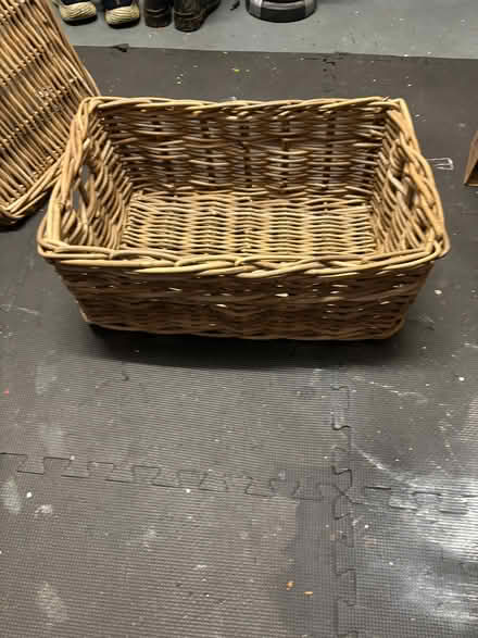 Photo of free Wicker Basket (West Ferry DD5) #1