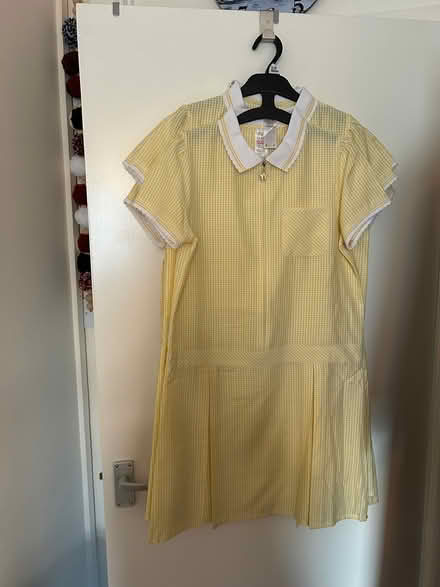 Photo of free Yellow gingham school dresses (Fowlmere) #1